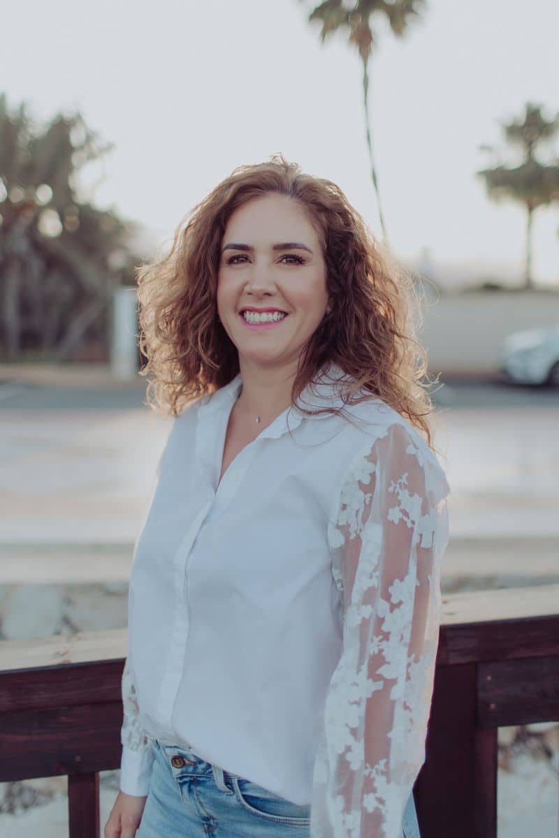Lorena Aranda, directora del centro estético en El Albir