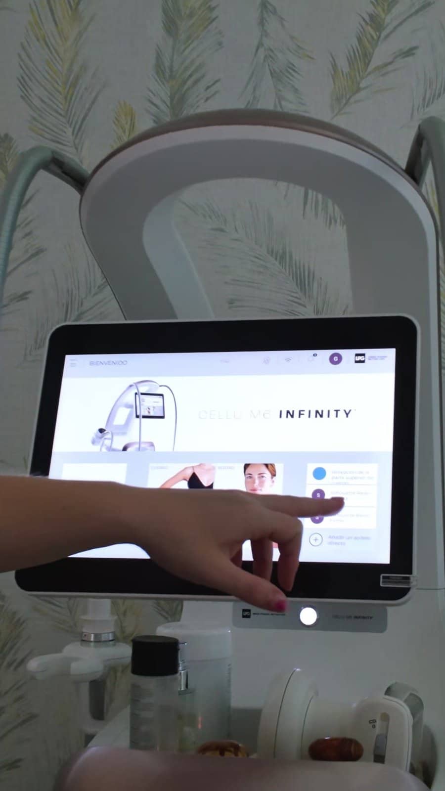 Equipo LPG Cellu M6 Infinity en Lorena Aranda Beauty, El Albir