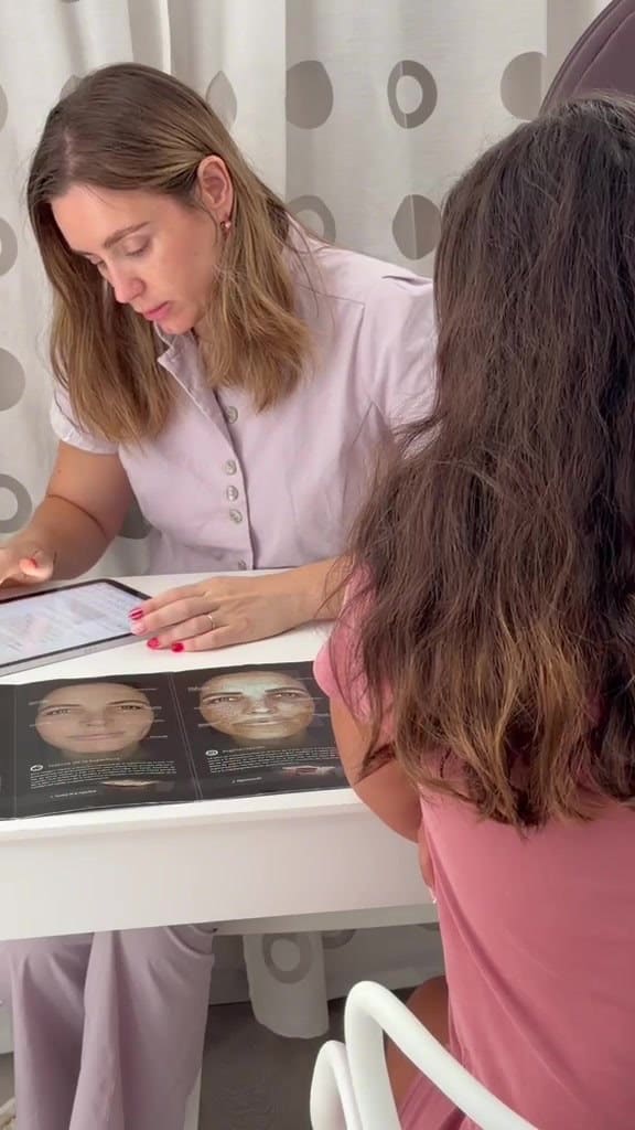 Revisión de resultados del análisis de piel Observ 320 en El Albir